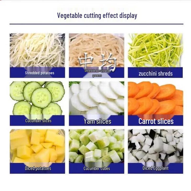 Zhongjun Commercial 830 Multi-function Vegetable Slicer