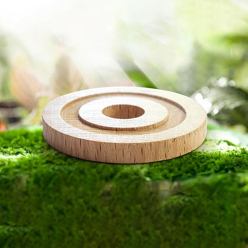 1/2/5Pcs Car Air Freshener Replacement Beech Wood Chips Tablet Car Fragrance Perfume Refill Natural Beech For Essential Oils