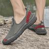 All-match Slip On Driving Shoes Tennis Sneakers Lightweight Mens Walking Shoes Breathe Flats Casual Mesh Running Shoes