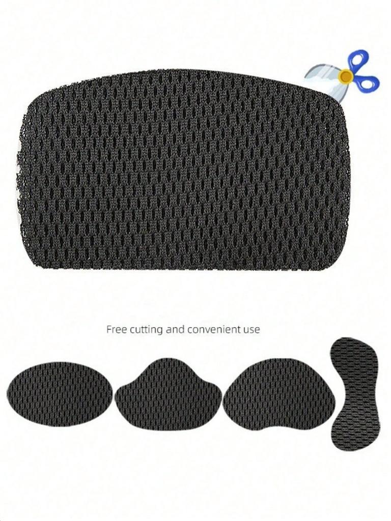 4 Pieces of Mesh Lining Repair Self-adhesive, Heel Protection Sticker, Suitable for All Shoes, Invisible Sticker for Repair