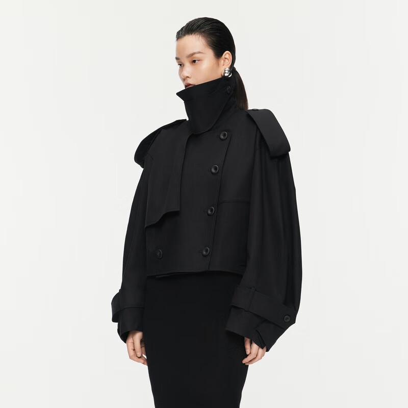 

Женская свободная куртка H-силуэта JNBY для осени S