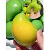 Handmade Crispy Lemon Stress Ball Squeeze Toy, Color-Changing Soap Squishy Fidget Ball, ASMR Sensory Stress Relief Toy