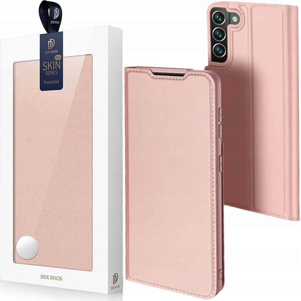 Dux Ducis Skin Pro Kabura Etui Pokrowiec Z Klapką Samsung Galaxy S22+ (S22 Plus) Różowy