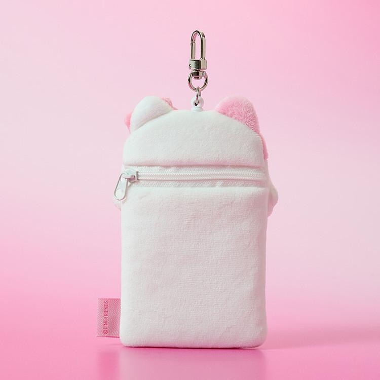 Line Friends Minini Catnini Jennyni Pocamore Holder Keyring — фото 3