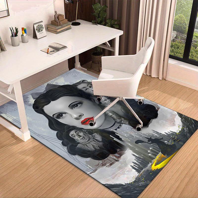 Wonderful Wizard Adventure Carpet, Chair Rug,Rug for Office Bedroom Living Rooms, Doormat Decor Fan Gift Christmas Gift