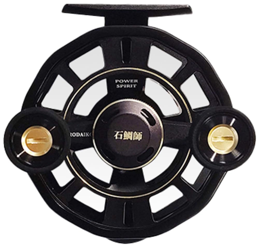 

Kurodai Kobo THE Ishidai LIMITED 100 Ishidai Reel B Ishidai-shi Drop-in (Black/Gold)