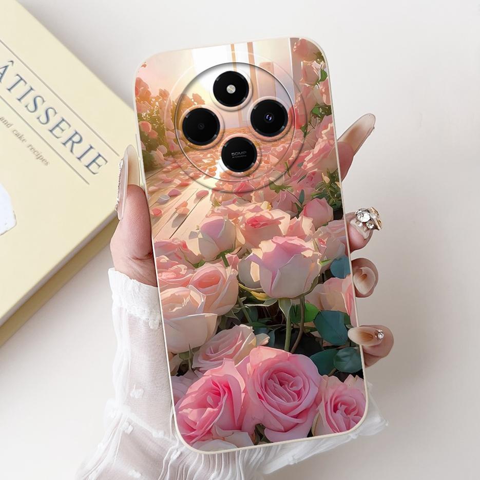 For Xiaomi Redmi 14C Case PocoC75 Cute Panda Cartoon Cover Soft TPU Phone Case For Xiaomi Poco C75 C 75 Redmi14C Back Cover Bags