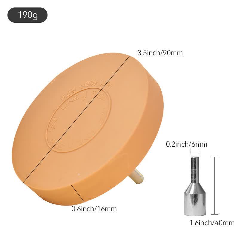 Pneumatic Solid Rubber Degumming Wheel