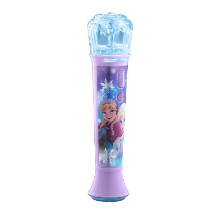 Micro Karaoké La Reine des Neiges - Disney - Compatible avec smartphone/tablette - Fille - À partir de 3 ans