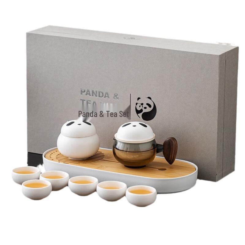 LIU Panda Ceramic Tea Set