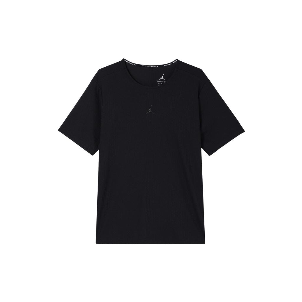 Jordan T Shirts Men's Black Crew Neck Moderate Straight Fit FN5865-010