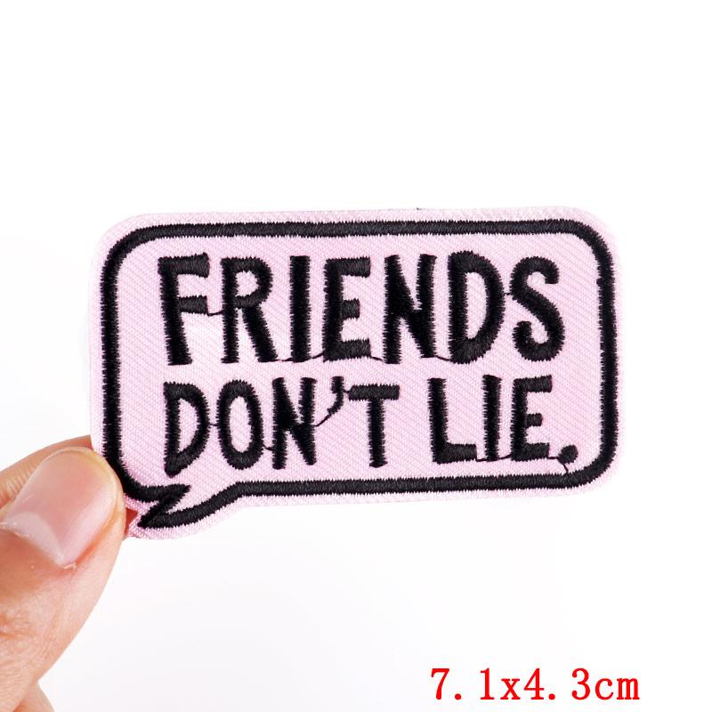 Positive Energy Letter Patch Cartoon Inspirational Quotes Embroidered Patches Iron On Patches For Jeans Jackets Sew Patch DIY