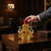 Opbevaringsbeholder til spiritus Blæksprutte Glas Karaffel Håndblæst Blæksprutteformet Whiskey Flaske 3D Dyre Samlerobjekt Vin Karaffel Spiritus Dispenser til Hjemmet