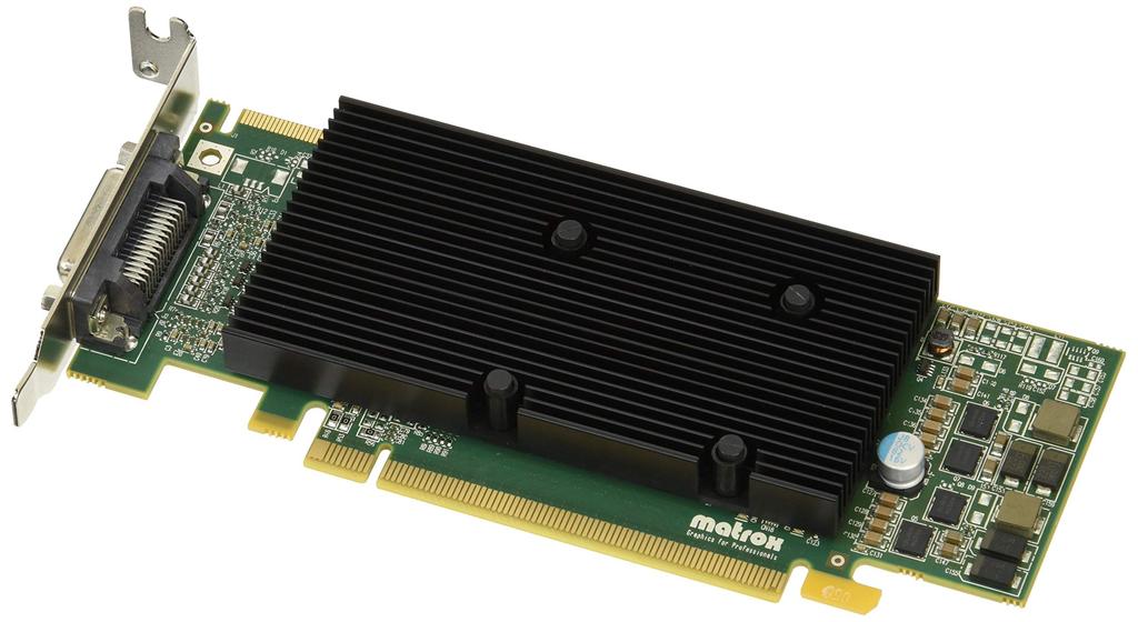 Matrox M9120 Plus LP PCIe x16 Graphics Card J M9120512PEX16LP