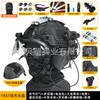 FAST Tactical Helmet Flip Goggles Set Engineering Action Edition Military Fan Training Protective Helmet Field Equipment