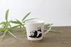 Ceramică Marumo Takagi Panda Interacțiune Cafea Elegant și Drăguț Cadou pentru 60 de ani Cadou Popular de Crăciun [Design inspirat de temperatură] Cană Părinte-Copil,
