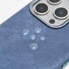 Funda de Cuero de Fibra de Lujo MagSafe Para iPhone 16 15 14 13 12 17 Pro Max Plus Carga Inalámbrica Magnética Aleación de Lente Cubierta a Prueba de Golpes