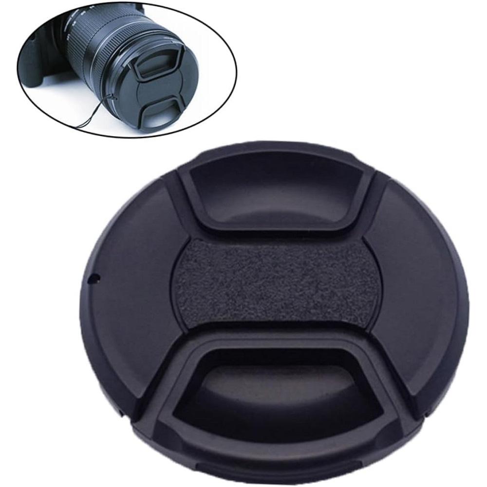 3PCS Camera Lens Cap Holder Anti Lost Cover Secure Fit Durable Prevent Loss Easy to Use for Digital Camera Lens Accessories