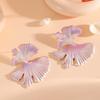 Premium Temperament Versatile Earrings, Personalized Exaggerated Earrings, Ginkgo Biloba Style Earrings Are In Stock.