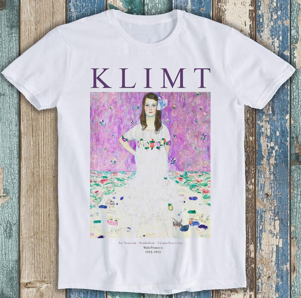 Gustav Klimt Exhibition Mäda Primavesi Met Museum Funny Gift Tee T Shirt M1708