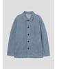 Shift.G Relaxed Cotton Coverall Sky Blue