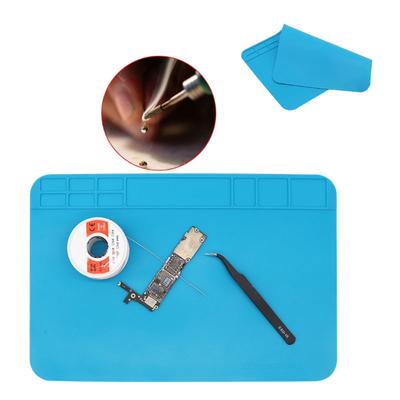 Anti-static Maintenance Work Mat Computer and Mobile Phone Repair Workbench Mat 20x30cm High Temperature Resistant Silicone Pad