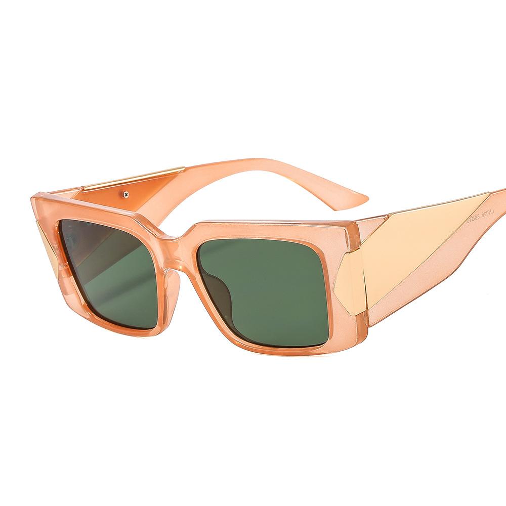 Newest Fashion Custom Men Women Lentes De Sol Shade Vintage Transparent Oversize Sunglasses Travel Wild Sun Glasses