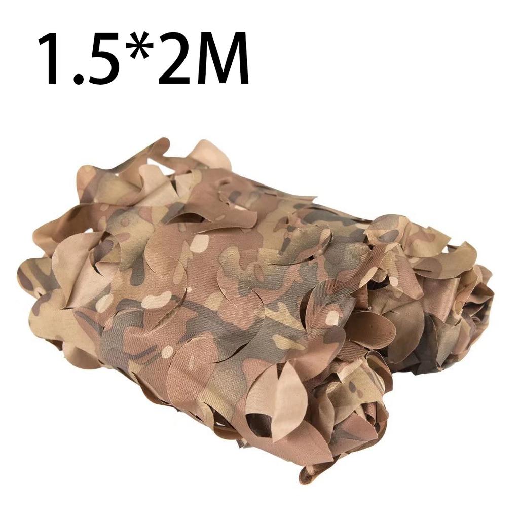 Camouflage Netting 1.5mW Cover See Through Camo Net For Hunting Blind CPDD Sun Shade Camping Anti-mosquito Net Decoration Fence