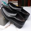Star-headed Woodpecker Men's Shoes Soft-soled Hollowed-out Cool Leather Shoes Men's Genuine Leather Business Casual Shoes Men
