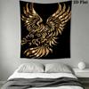 Tribal Eagle Pattern Home Decor Tapestry, Wall Hanging, Decorative RV Wall Cloth.NGT0928517