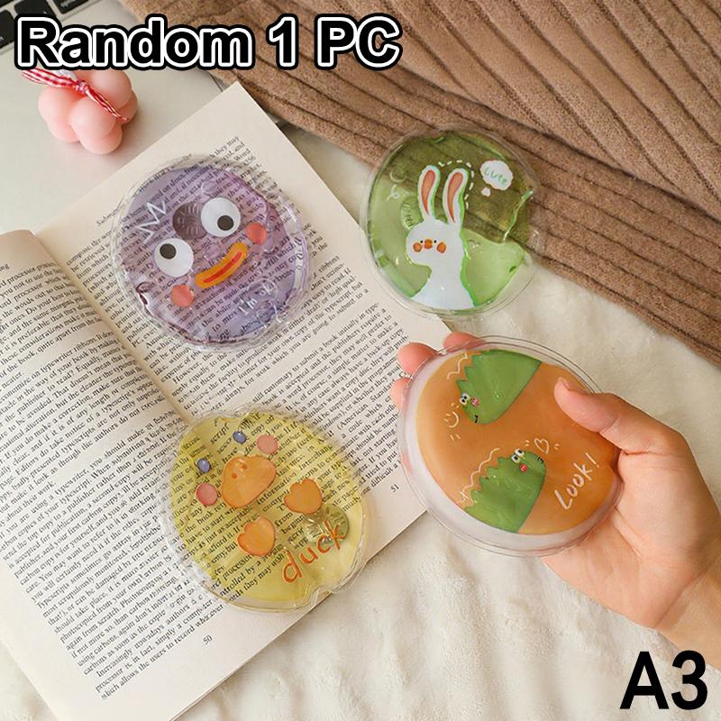 Cute Cartoon Winter Hand Warmer Reusable Gel Instant Heat Packs Portable Long Lasting Self Heating Warmers For Cold Winter