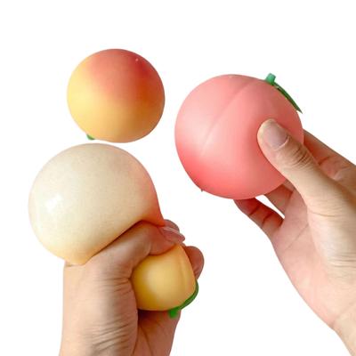 Decompression Simulation Peach Venting Tool Big Peach Pinch Music Q Soft Slow Decompression And Stress Relief Toy.