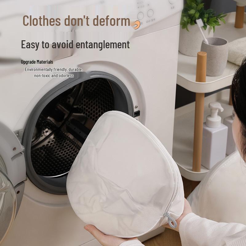 Eco-Friendly Laundry Bag: Thickened Fine Mesh, No Fluorescent Agents, Protective Wash & Care Bag for Underwear and Bras from Japan & Korea.