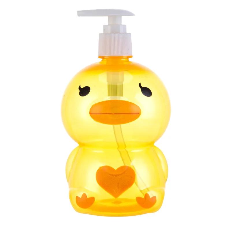 Duschbehälter 250/500 ml Frosch Entenform Tragbarer Seifenspender Kind Niedliches Tier Drucktyp Getrennt Leere Pumpe Flasche Shampoo