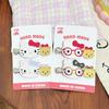 Cute Bear Kt Cat Hair Clip Japanese Sweet Style Versatile Girls Duckbill Clip Hair Clip Hair Accessory Clip