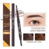 Double Head Three-dimensional Multi-effect Eyebrow Pencil Waterproof Anti-sweat Non-dizzy Eyebrow Pencil