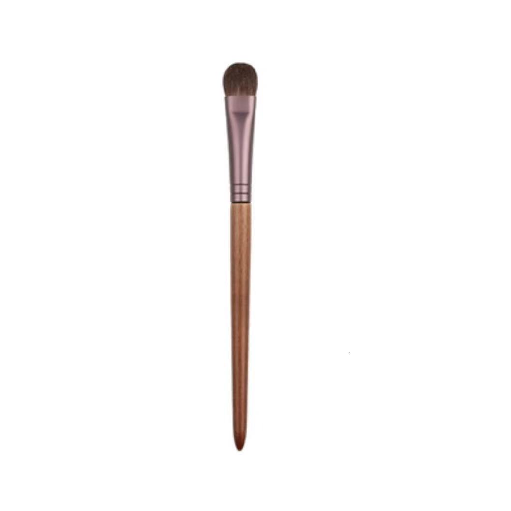 Luxury Animal Hair Makeup Brush with Beechwood Handle - Powder, Blush, Eyeshadow, Detail Brushes