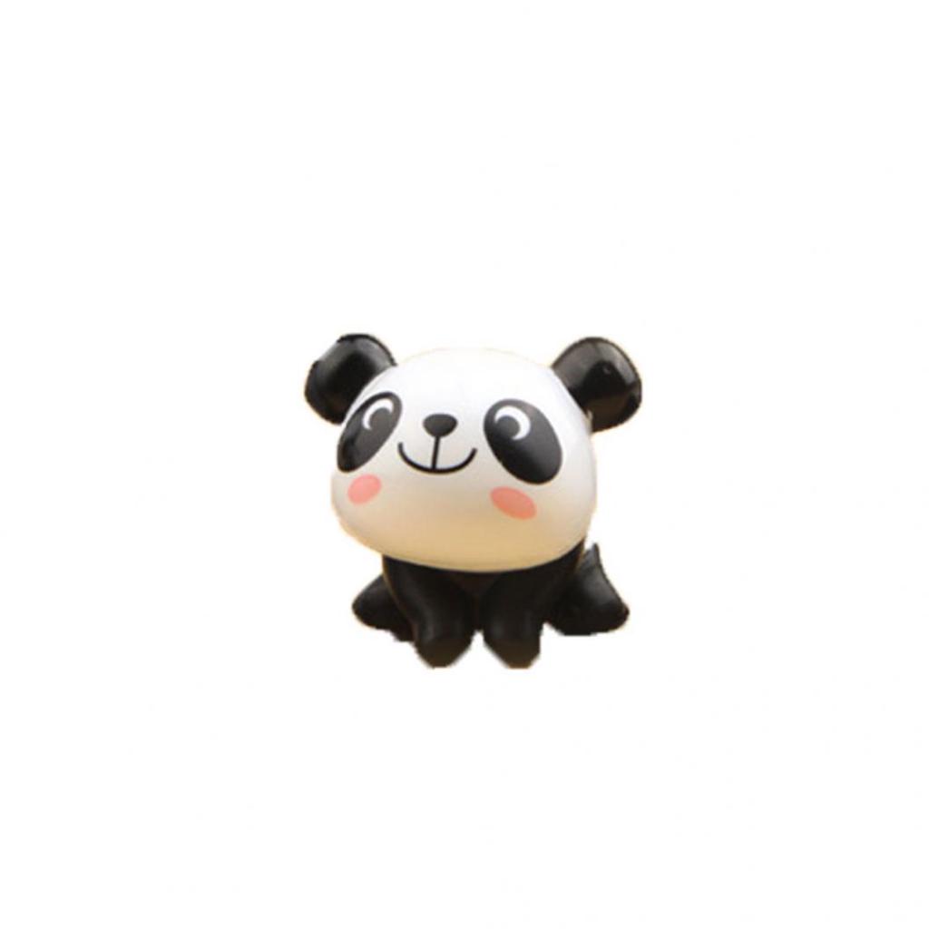 Söt Panda Micro Landskap Bonsai Suckulent växt Mini Trädgård DIY Dekor Ornament