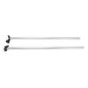 2Pcs Greenhouse Downpipe 82cm Rainwater Gutter Pipe Greenhouse Water Butt Down Pipe