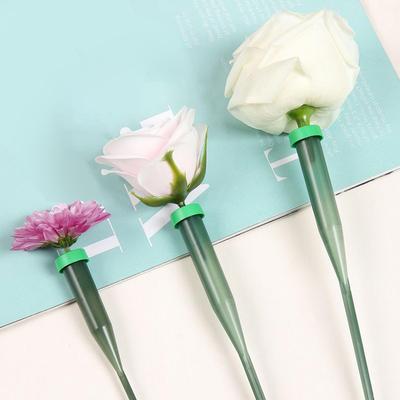 25-Pieces Floral Stem Tubes for Fresh Flowers Reusable Stem Self Watering Supplies for Garden Propagation Maintenance