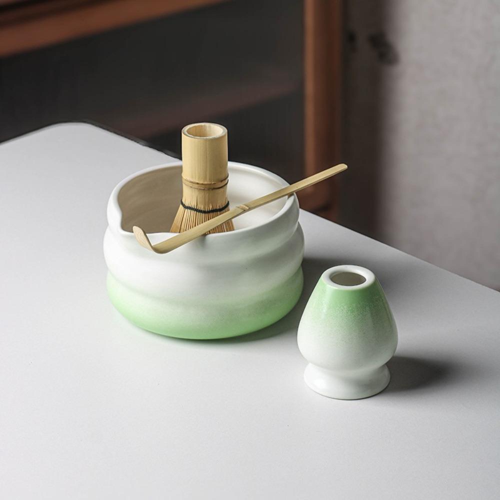 

Gradient Matcha Tea Set Ceramic Green Tea Maker Cup New Tea Ceremony Tool 04