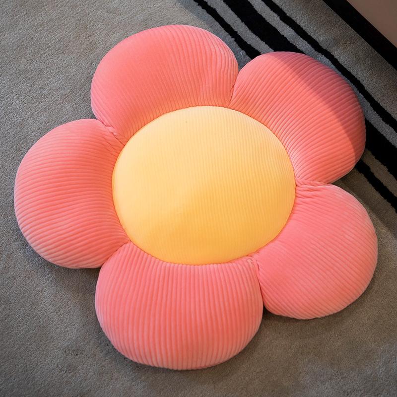 Small Daisy Flower Pillow Cushion On The Floor Chair Cushion Office Sitting for A Long Time Tatami Car with Butt Cushion