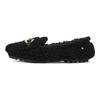 UGG Pelle di Pecora Monopezzo Confortevole Versatile Casual Ballerine Ballerine Donna Nero 1153515-BLK