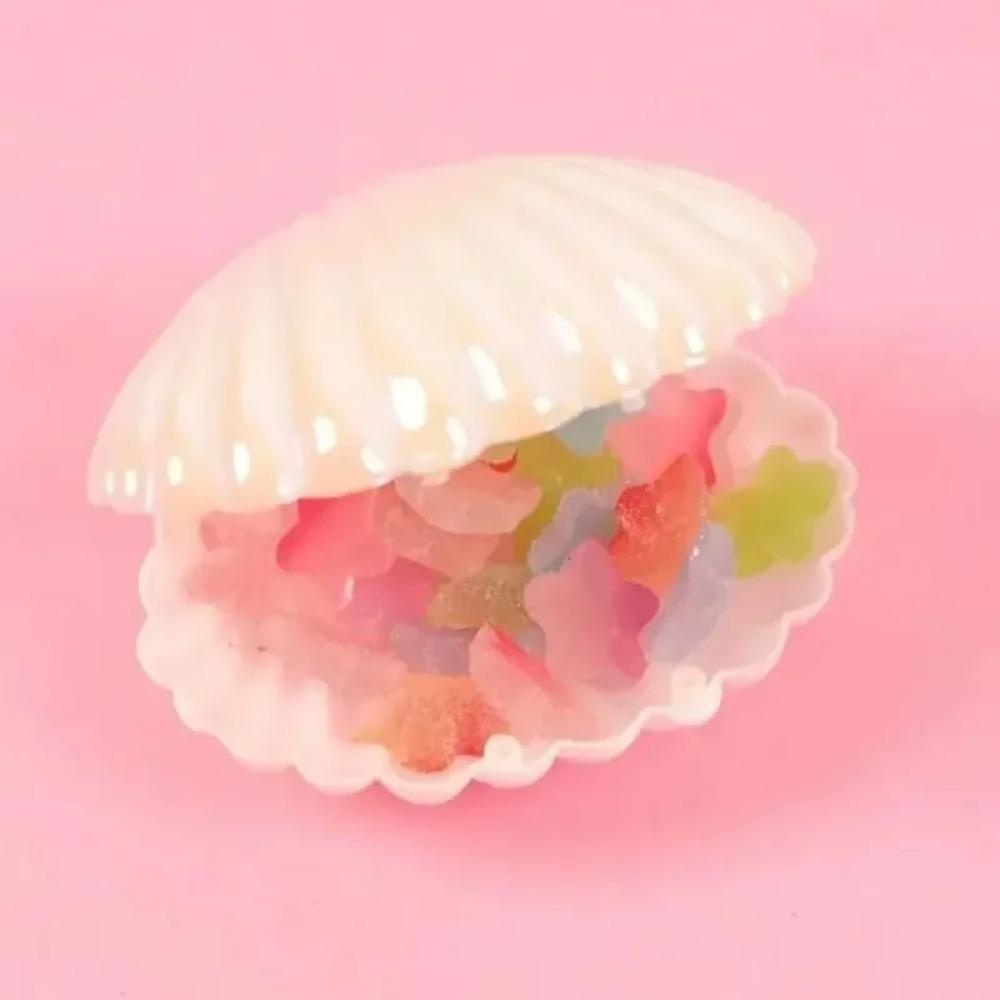 10pcs Shell Shaped Candy Gift Box Girls Mermaid Birthday Party Decor Wedding Baby Shower Favors Christmas Jewelry Storage Box