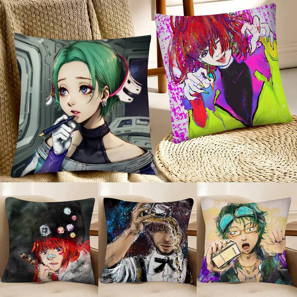 Scifi Game GNOSIA Pillow Case Fashion Square Pillowcase Bedroom Sofa Room Ins Decoration Leisure