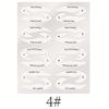 4 Styles Eye Makeup Stencils Sticker Card Eyeliner Template Eyeliner Eyeshadow 3 Minute Lazy Shaping Tool Styling Drawing Guide New Style