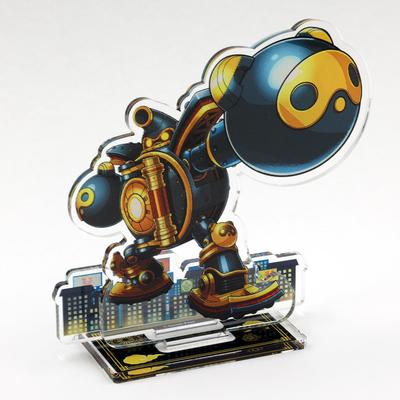 Fairy Tale Action Movie Bakeru the Mametanuki Character Acrylic Stand Good-Feel (Bunbuku)