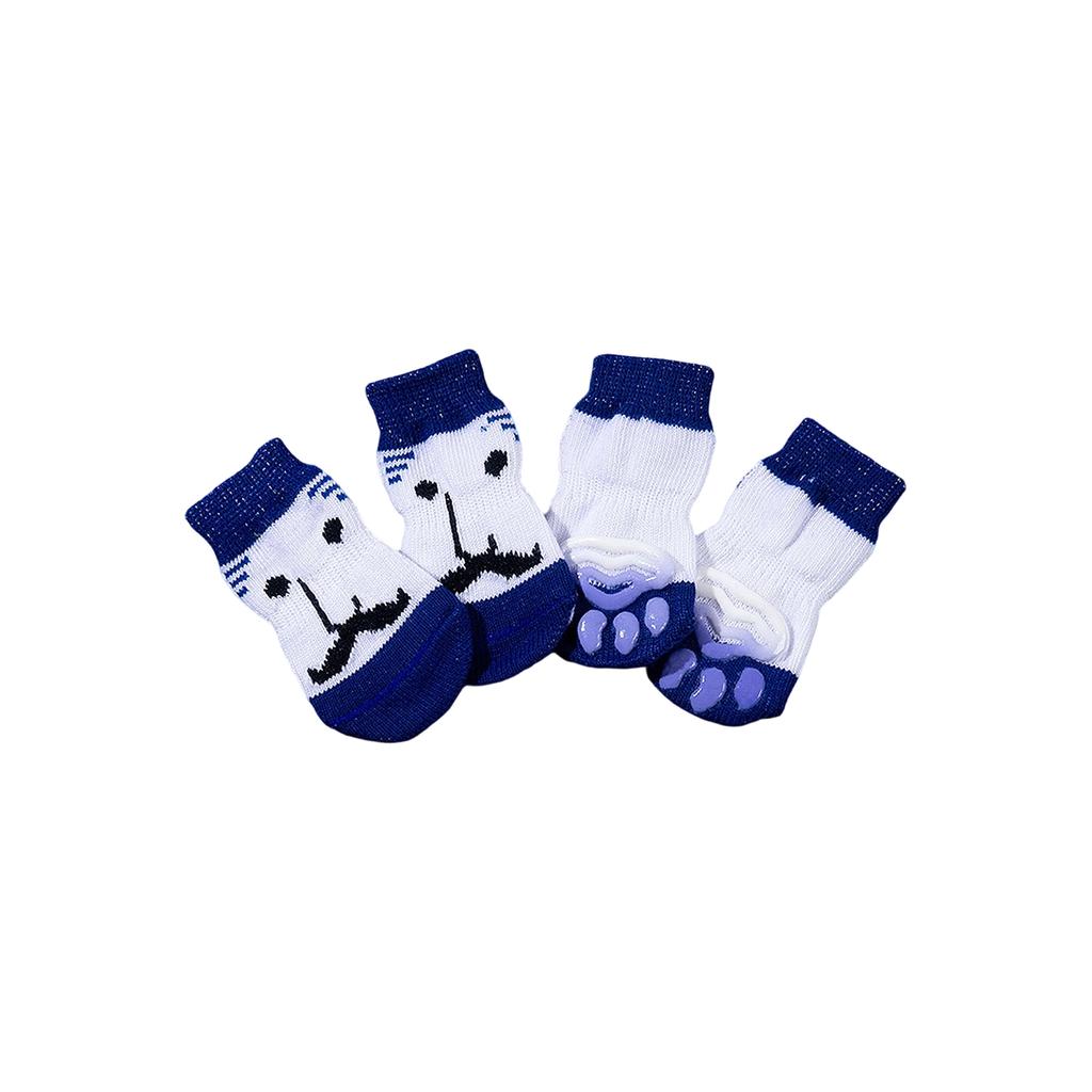 4pc Pet Socks, High-quality Non- Sole, Dog Socks, Teddy, Corgi, And Supplies.