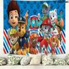 Dogs Cartoon Wall Tapestry Aesthetic Wall Hanging Printed Fabric Blanket Decorative Tapestries for Bedroom Living Room Home Decor