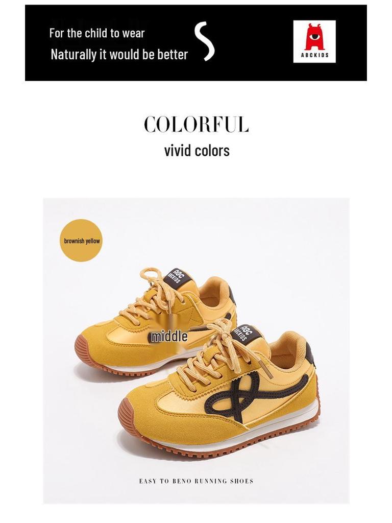 ABCkids Spring 2026 Mesh Casual Sports Shoes for Boys & Girls - Soft Sole, Trendy Dad Style.